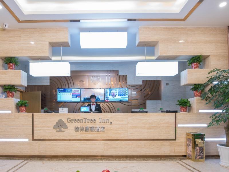Greentree Inn Zhejiang Jiaxing Nanyang College Henglong Square Business Hotel Bagian luar foto