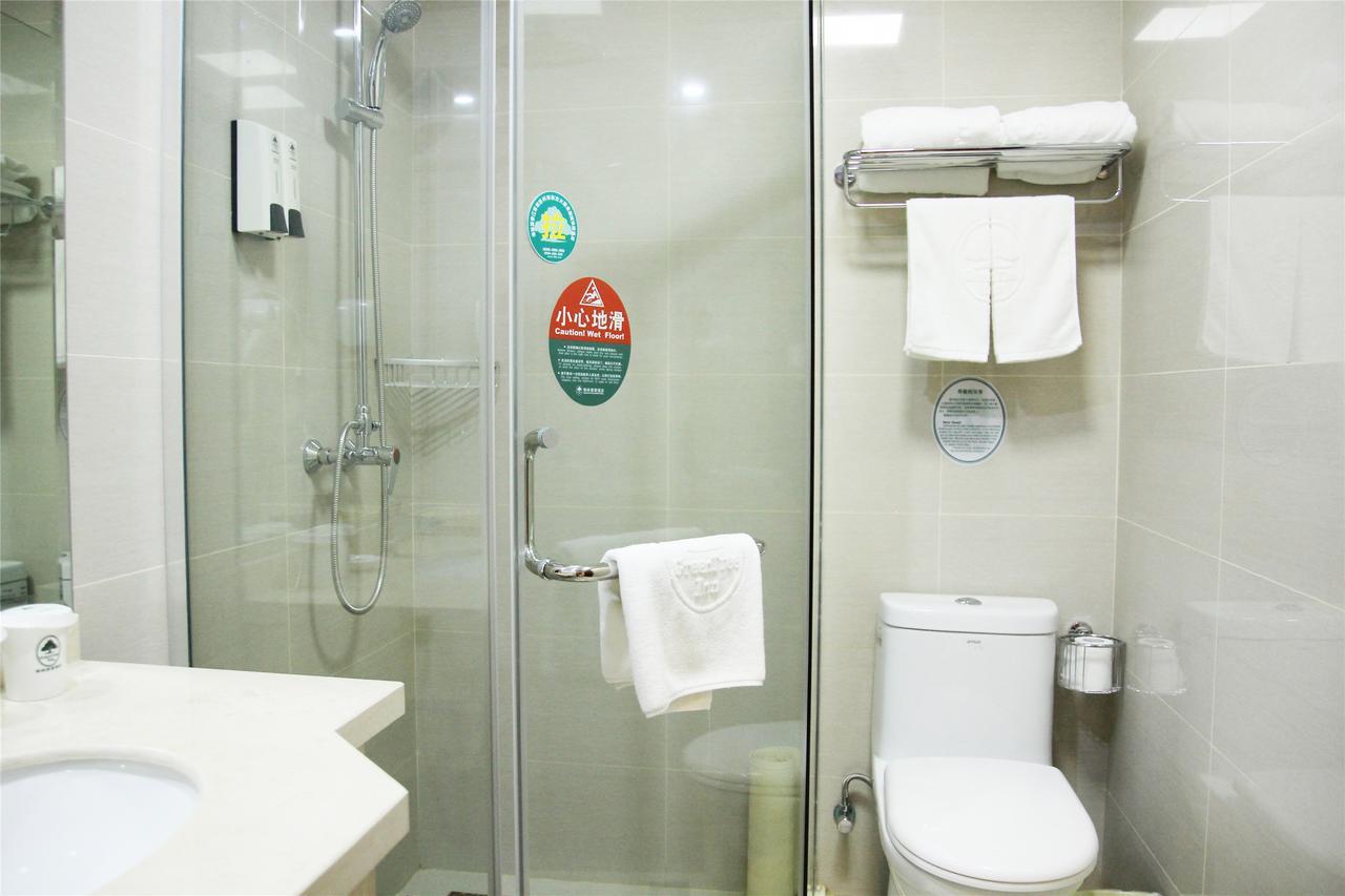Greentree Inn Zhejiang Jiaxing Nanyang College Henglong Square Business Hotel Bagian luar foto