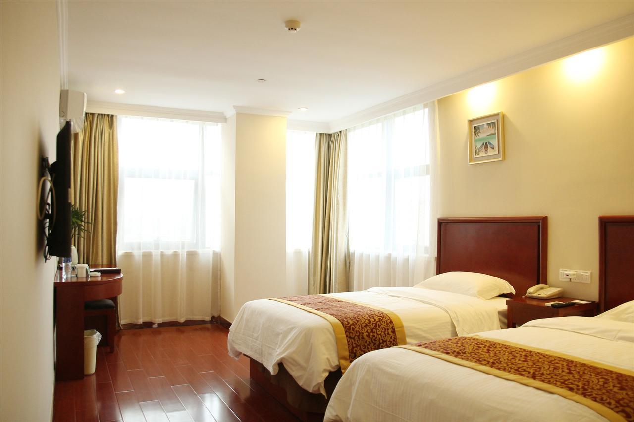 Greentree Inn Zhejiang Jiaxing Nanyang College Henglong Square Business Hotel Bagian luar foto