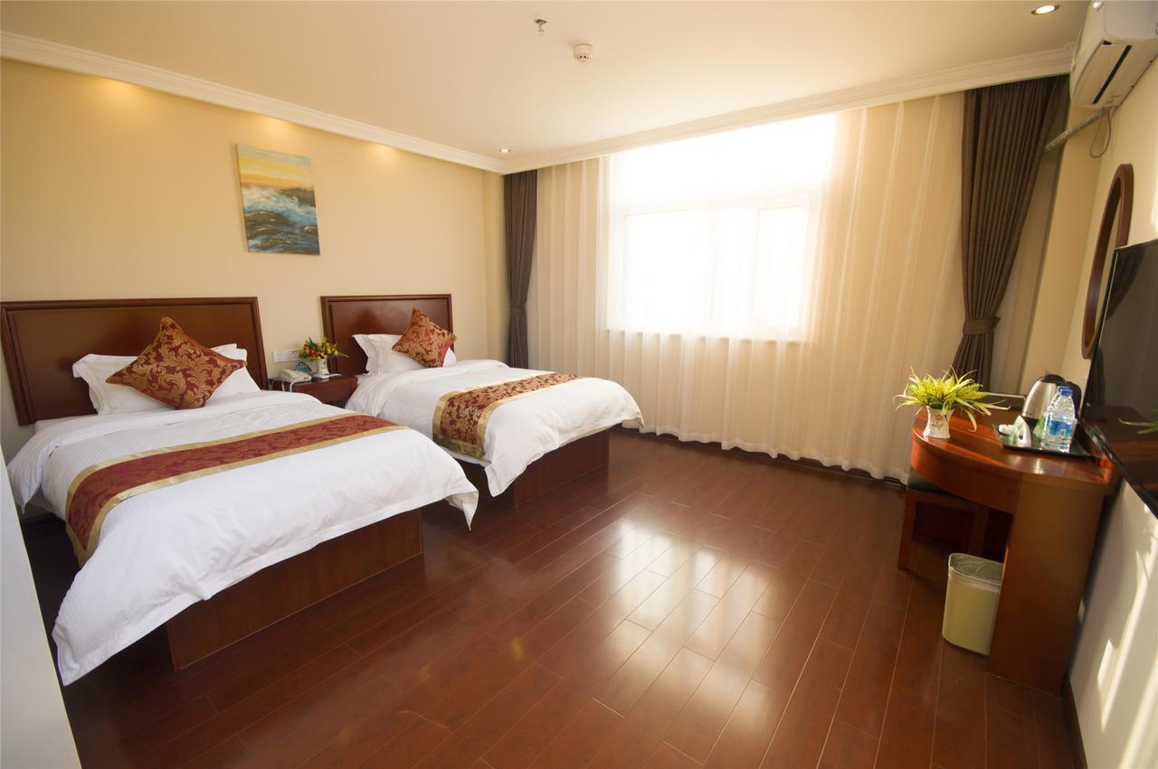 Greentree Inn Zhejiang Jiaxing Nanyang College Henglong Square Business Hotel Bagian luar foto