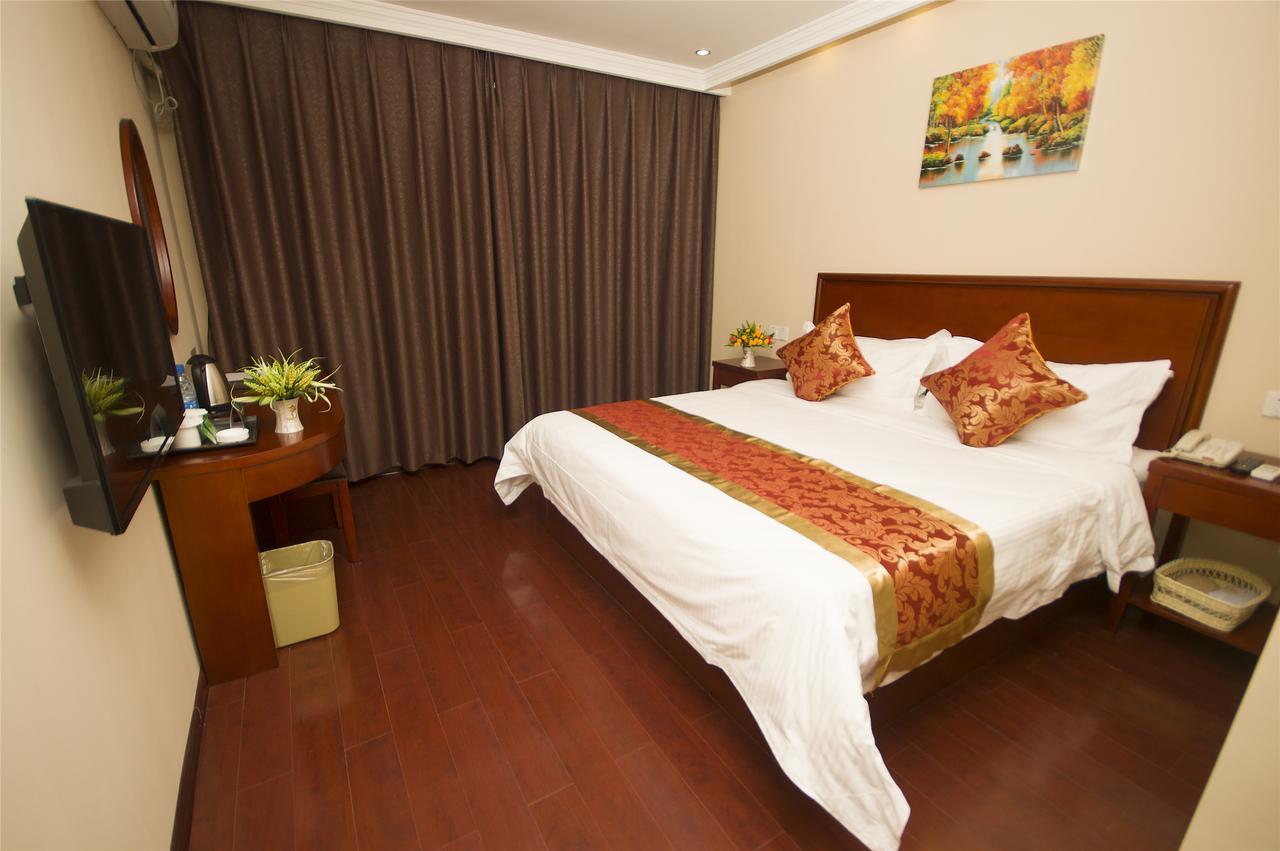 Greentree Inn Zhejiang Jiaxing Nanyang College Henglong Square Business Hotel Bagian luar foto